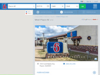 Motel 6 Payson AZ website screenshot