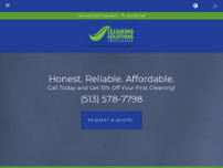 Cleaning Solutions Specialists website screenshot