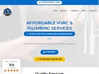 Website Screenshot Empire Plumbing and Air Conditioning