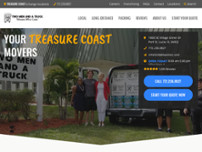 Two Men and a Truck website screenshot