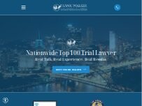 Website Screenshot Frank Walker Law