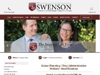 Website Screenshot The Swenson Law Firm