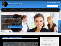 Sales Tax Solutions website screenshot