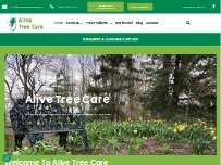 Website Screenshot Alive Tree Care