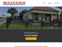 Waiters Insurance Agency website screenshot