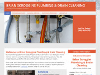 Scroggins Plumbing of Kentucky Inc website screenshot