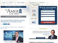 Screenshot for www.theamerlawfirm.com