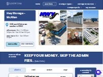 Website Screenshot Hwy Storage - McAllen