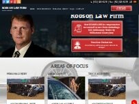 Website Screenshot Robson Law Firm