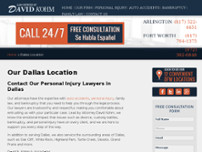 Screenshot for https://www.attorneykohm.com/dallas-location/