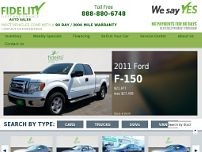 Fidelity Fleet & Finance website screenshot