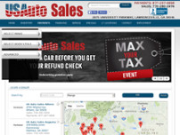 USAuto Sales website screenshot