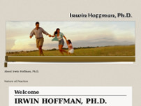 Irwin Hoffman, Ph.D. website screenshot