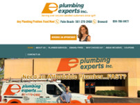 Screenshot for http://www.PlumbingExperts.com