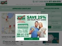 Screenshot for www.approvedcashadvance.com