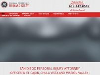 The Law Offices of Howard Alan Kitay website screenshot
