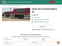 Website Screenshot Check Into Cash