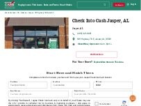 Website Screenshot Check Into Cash