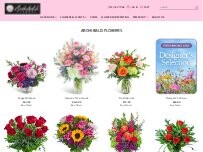 Website Screenshot Archibald Flowers