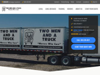 Two Men and a Truck website screenshot
