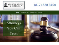 Wilson White & Doby LLP website screenshot