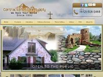 Contractors Stone Supply website screenshot