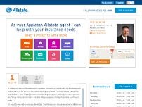 Screenshot for agents.allstate.com