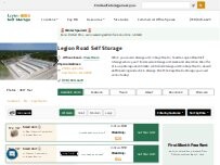 Website Screenshot Legion Road Self Storage