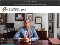 The Law Offices Of Barton Morris website screenshot