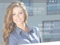 Toledo Dental Arts website screenshot