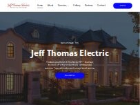 Website Screenshot Jeff Thomas Electric