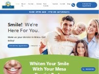 Website Screenshot Family Care Dental