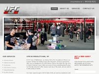 UFC Gym of Middletown website screenshot