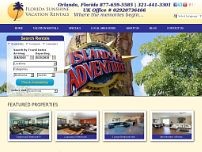 Screenshot for www.floridasunshinevacationrentals.com