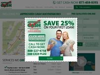 Screenshot for www.approvedcashadvance.com