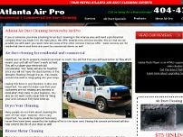 Atlanta Air Pro website screenshot