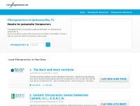 South Mandarin Chiropractic website screenshot