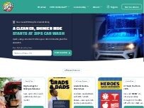 Website Screenshot Zips Car Wash-Permanently Closed