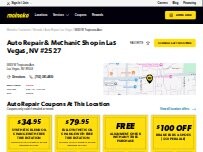 Website Screenshot Meineke Car Care Center