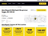 Website Screenshot Meineke Car Care Center