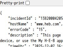 Website Screenshot H-E-B