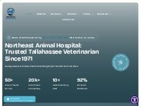 Website Screenshot Northeast Animal Hospital
