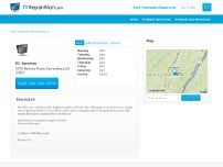 Screenshot for www.tvrepairman.com