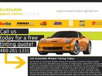 Screenshot for www.scottsdalewindowtinting.net