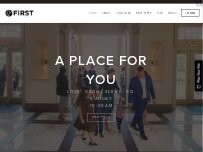 Website Screenshot First Church - Pearland