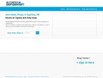 Lake Mac Auto & Paint website screenshot