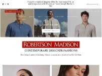 Website Screenshot Robertson Madison