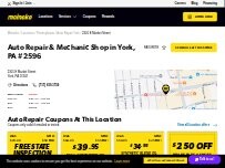 Website Screenshot Meineke Car Care Center