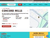 Website Screenshot On The Border Mexican Grill & Cantina