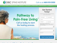 Screenshot for http://www.discspine.com/